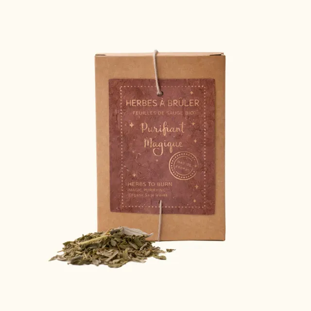 Mas du Roseau Sauge Bio herbes à brûler purifiantes