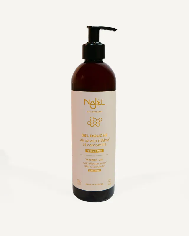 Najel gel douche parfum miel doux 500ml