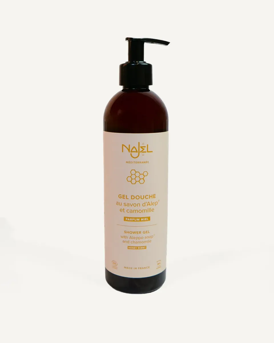 Najel gel douche parfum miel doux 500ml