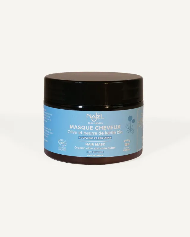 Najel Masque cheveux démêlant karité échantillon 20g bio