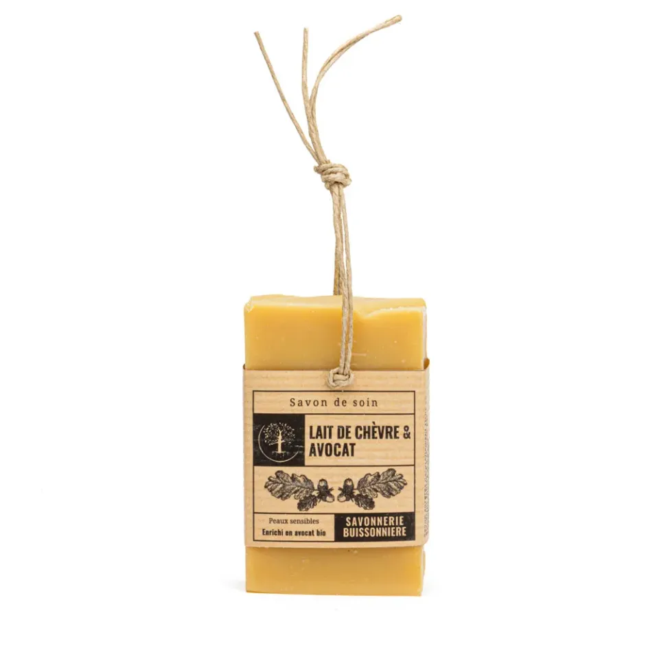 Savonnerie Buissonnière Lait Chèvre Avocat savon bio 100g