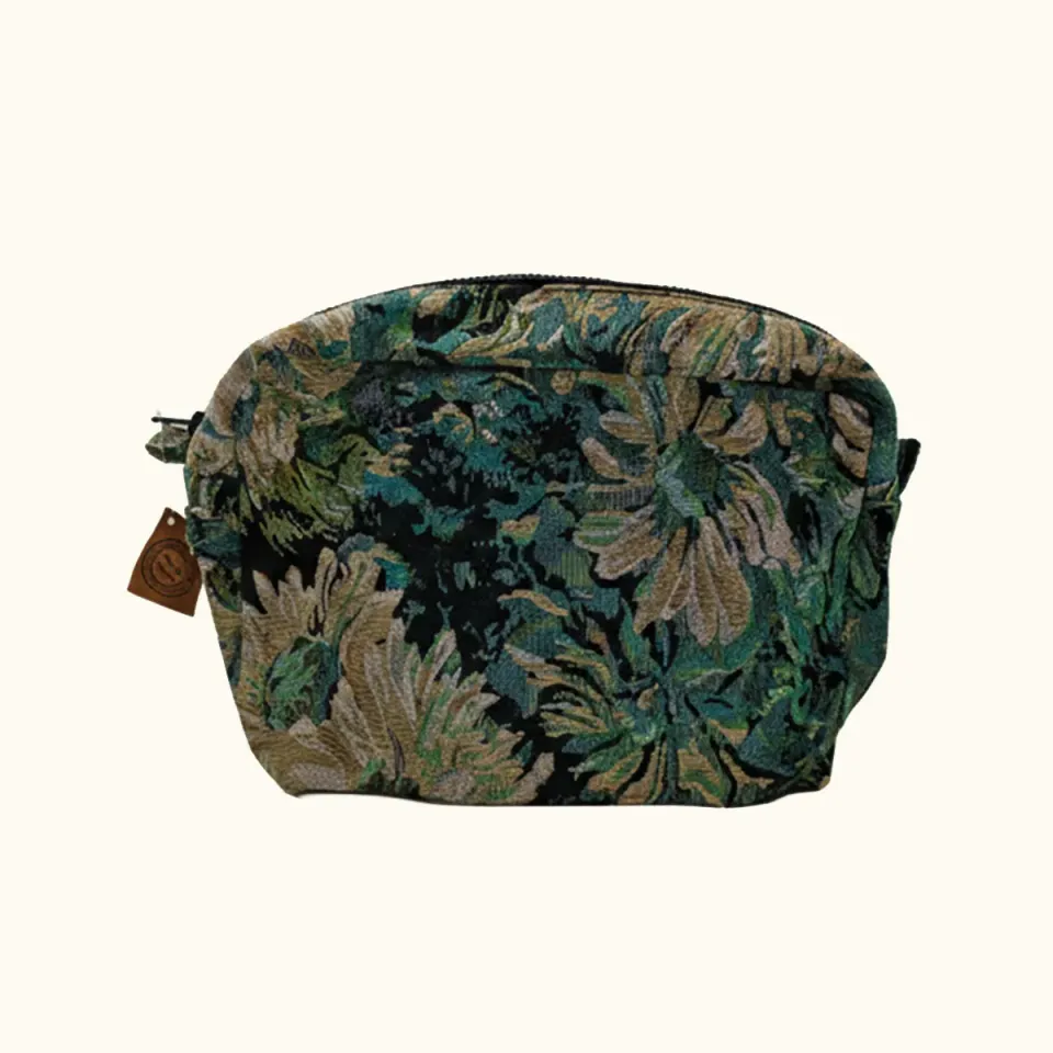 Mas du Roseau Mega Trousse Motif Floral Maquillage Spacieuse