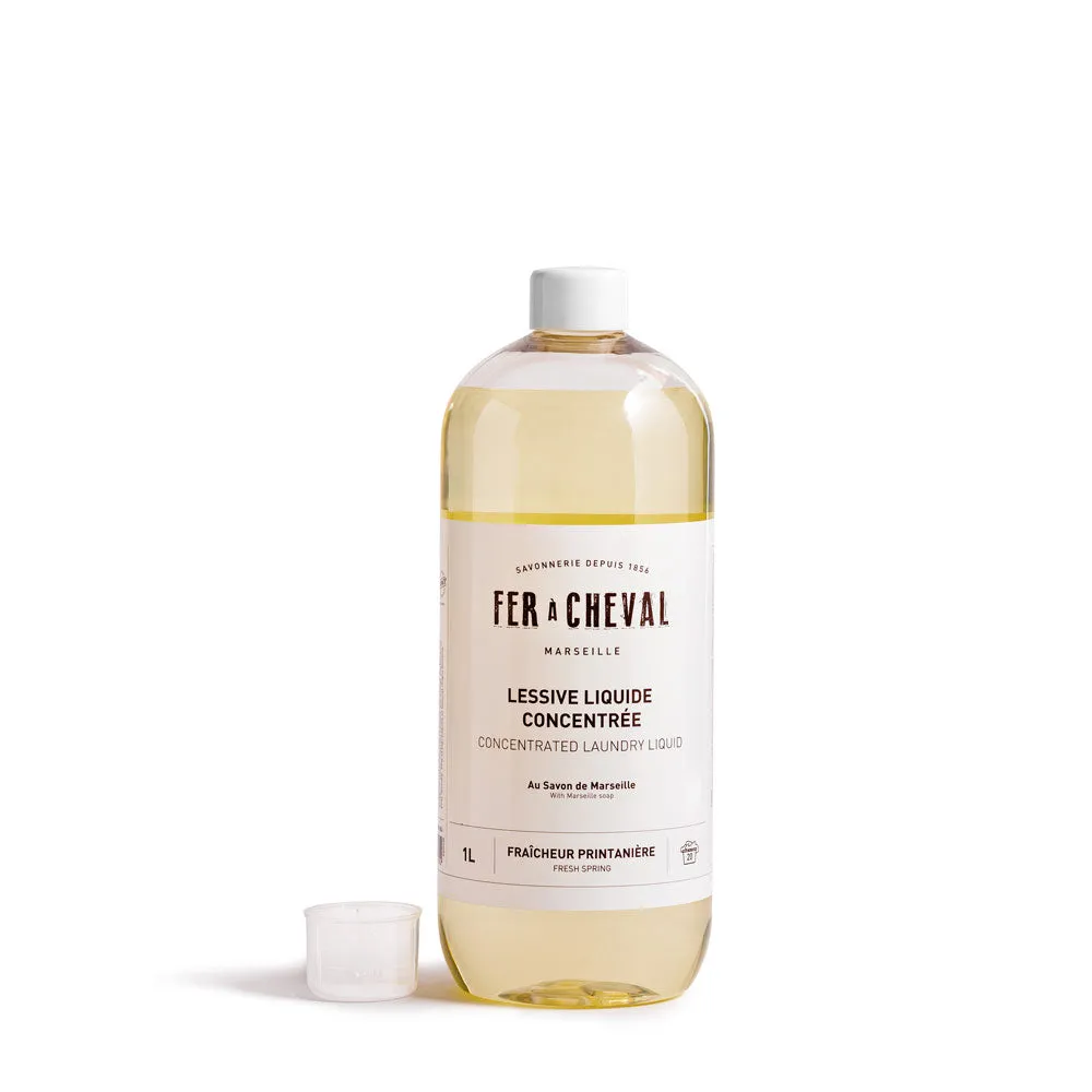 Savonnerie Fer à Cheval Lessive Liquide Concentrée 1L 20 lavages