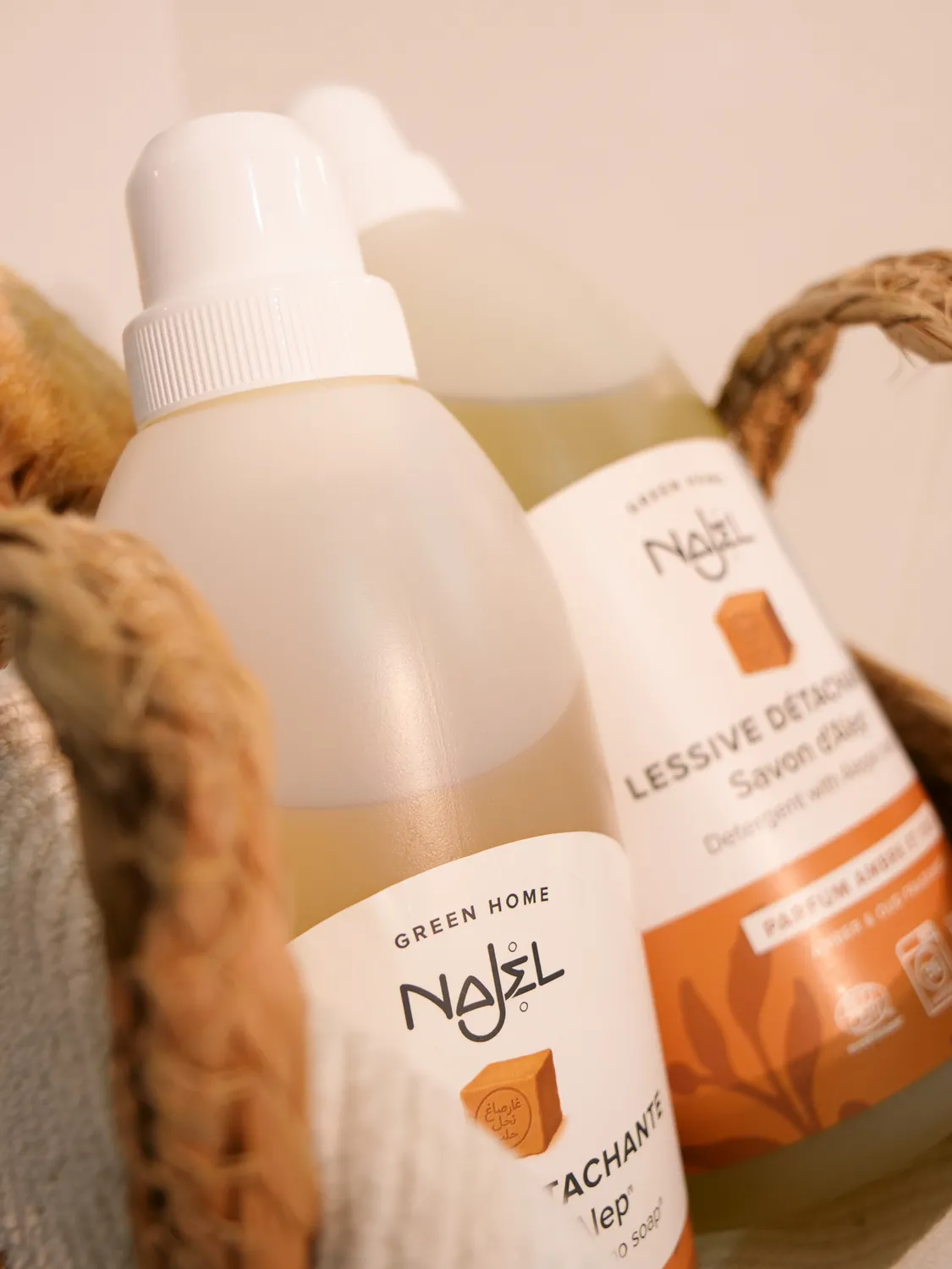 Najjar savon d’Alep lessive ambre et oud 1 L