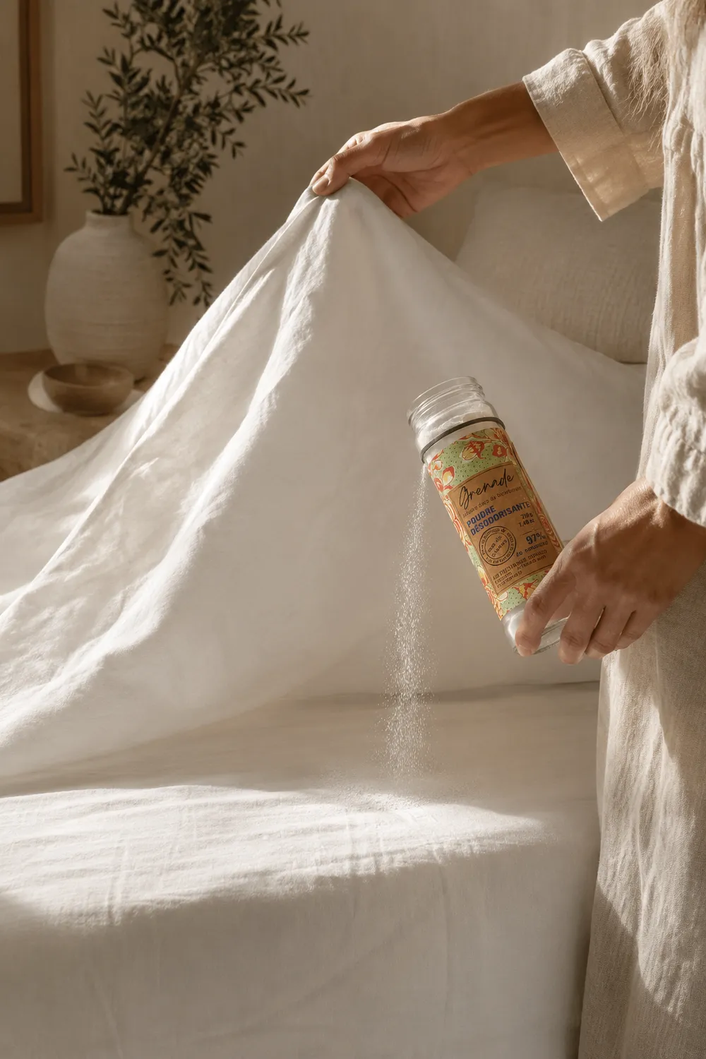 Mas du Roseau Infusions Grenade poudre désodorisante bicarbonate