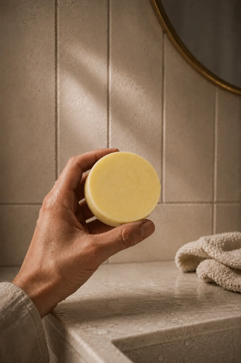Mas du Roseau Just Men Amoureux savon solide curcuma