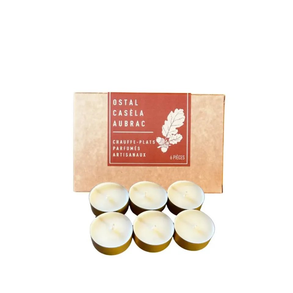 Savonnerie Buissonnière assortiment n°2 bougies chauffe-plat x6