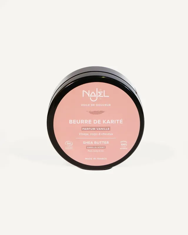 Najel beurre de karité vanille soin corps 100g