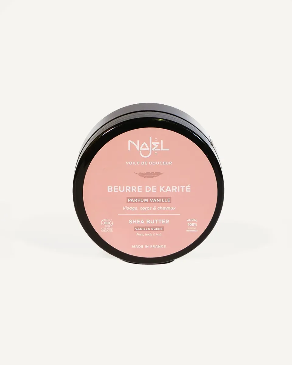 Najel beurre de karité vanille soin corps 100g