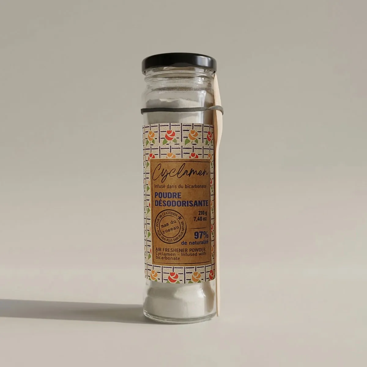 Mas du Roseau Infusion Cyclamen poudre désodorisante bicarbonate