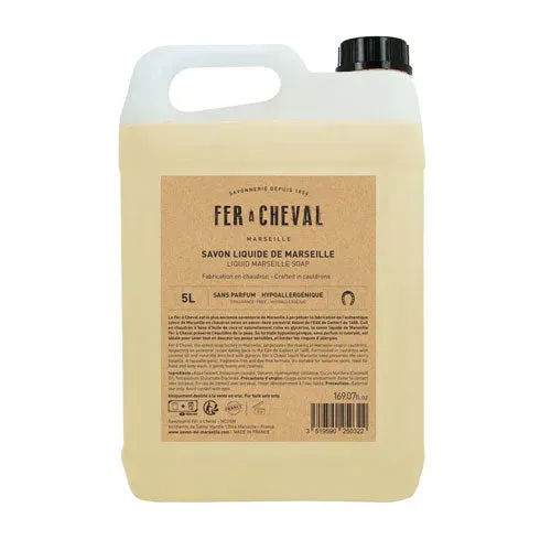 Fer à Cheval Savon Liquide de Marseille savon liquide 5L sans parfum