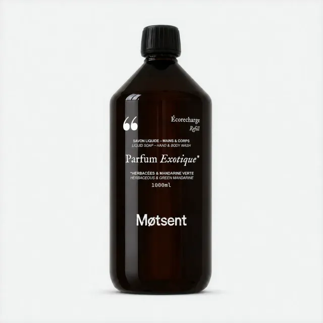 MOTSENT Parfum Exotique éco-recharge savon liquide