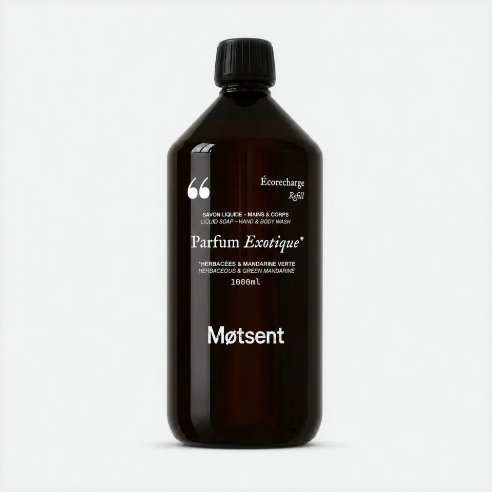 MOTSENT Parfum Exotique éco-recharge savon liquide