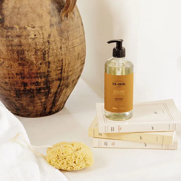 Fer à Cheval Jasmin Ambré savon liquide 500ml argan