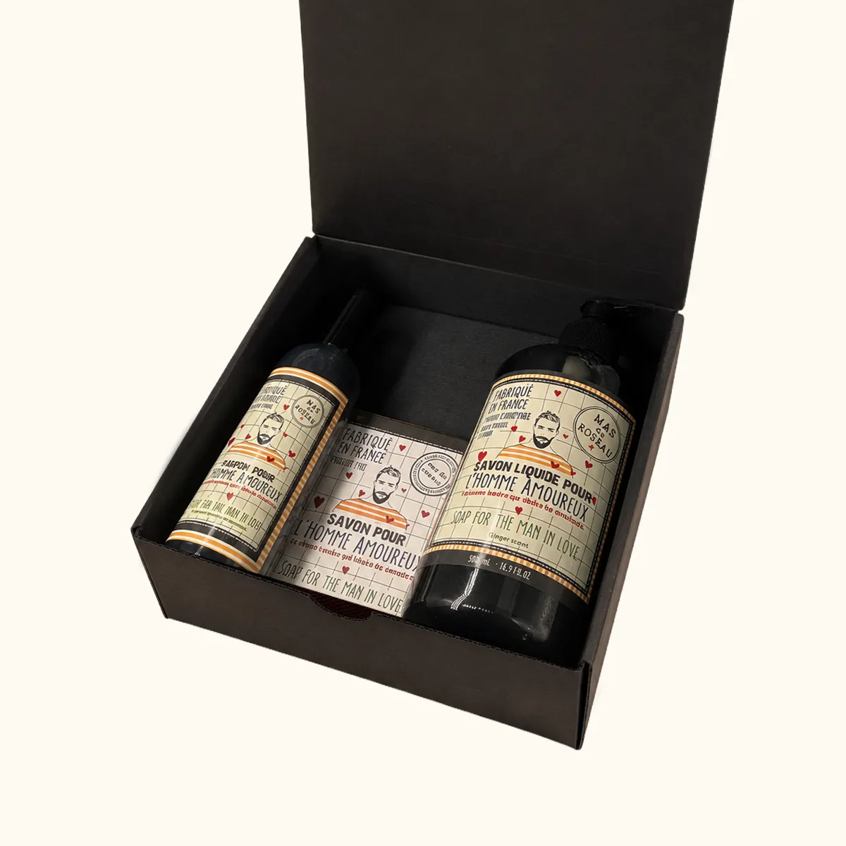 Mas du Roseau Just Men Homme Amoureux coffret 100 ml