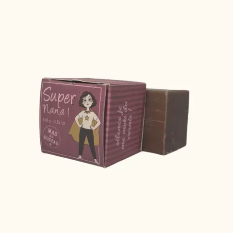 Mas du Roseau Pépites savon cube Super Nana monoï 100g
