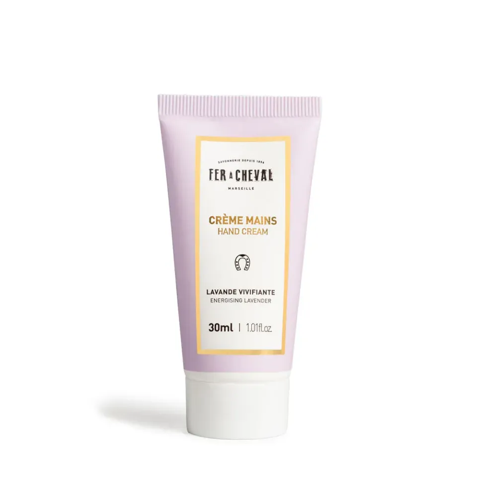 Savonnerie Fer à Cheval Lavande Vivifiante crème mains 30ml