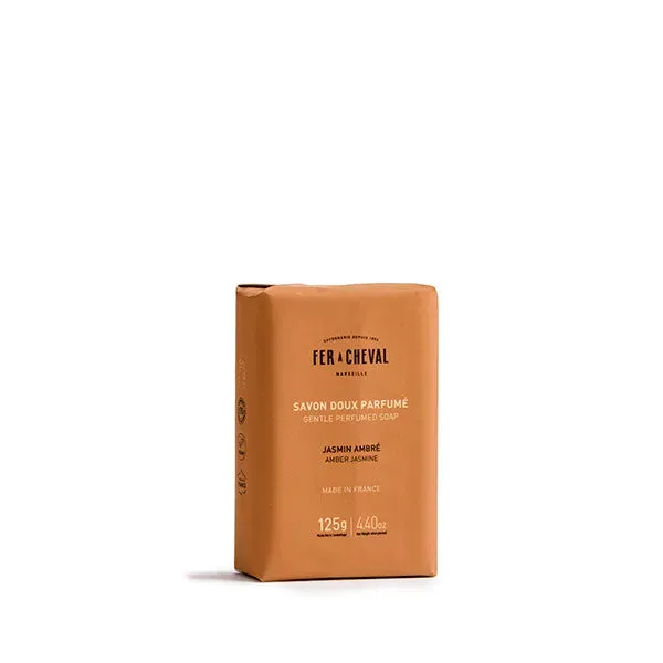 Savonnerie Fer à Cheval Savon Doux Jasmin Ambré savon solide 125g surgras