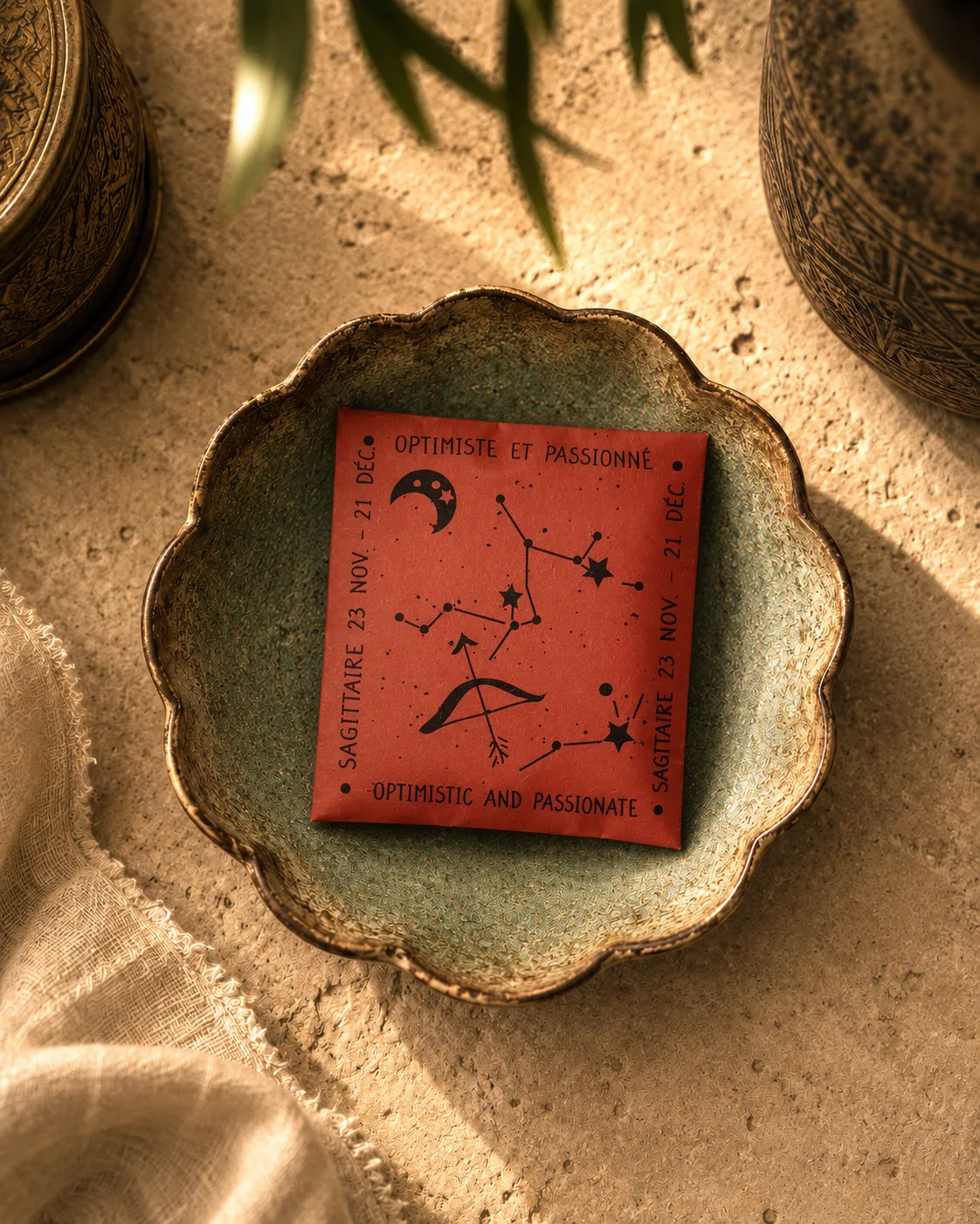 Mas du Roseau Pachamama Astro Sagittaire savonnette coco