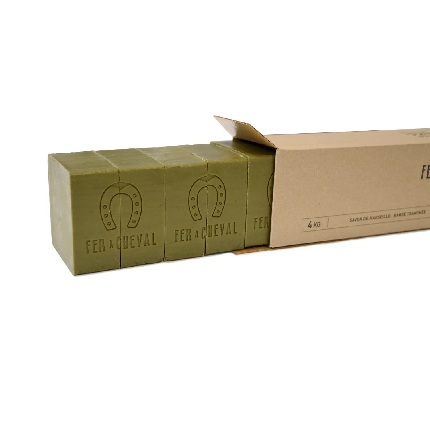 Fer à Cheval Authentique Pur Olive barre Marseille 4kg familiale