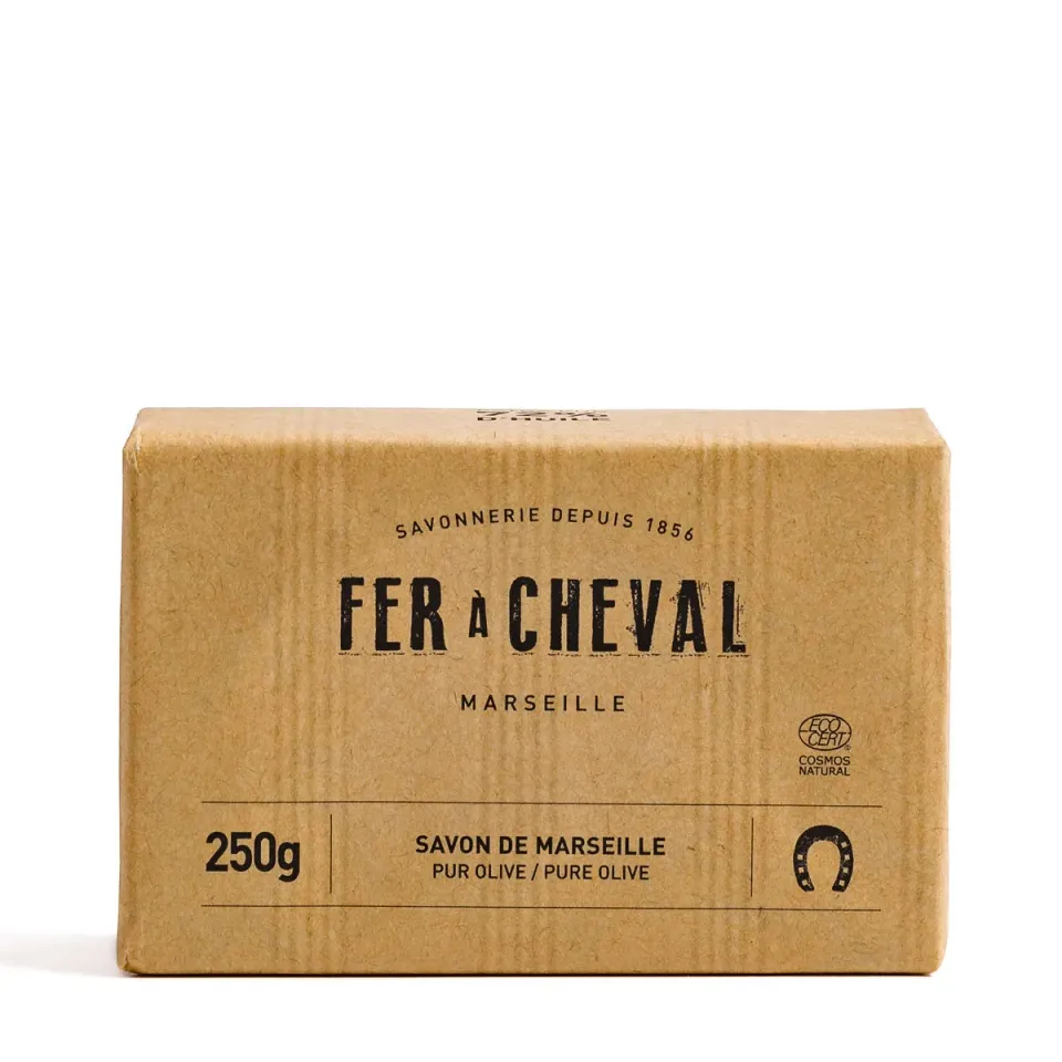 Fer à Cheval Authentique Pur Olive savonnette Marseille 250g douce