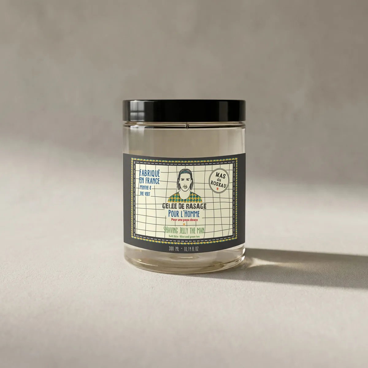 Mas du Roseau Just Men gelée de rasage menthol glisse