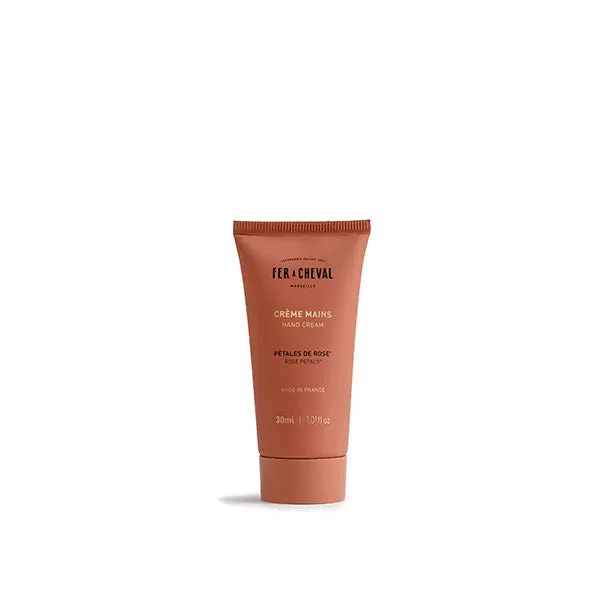 Savonnerie Fer à Cheval Crème Mains Parfumée Pétales de Rose 30ml karité