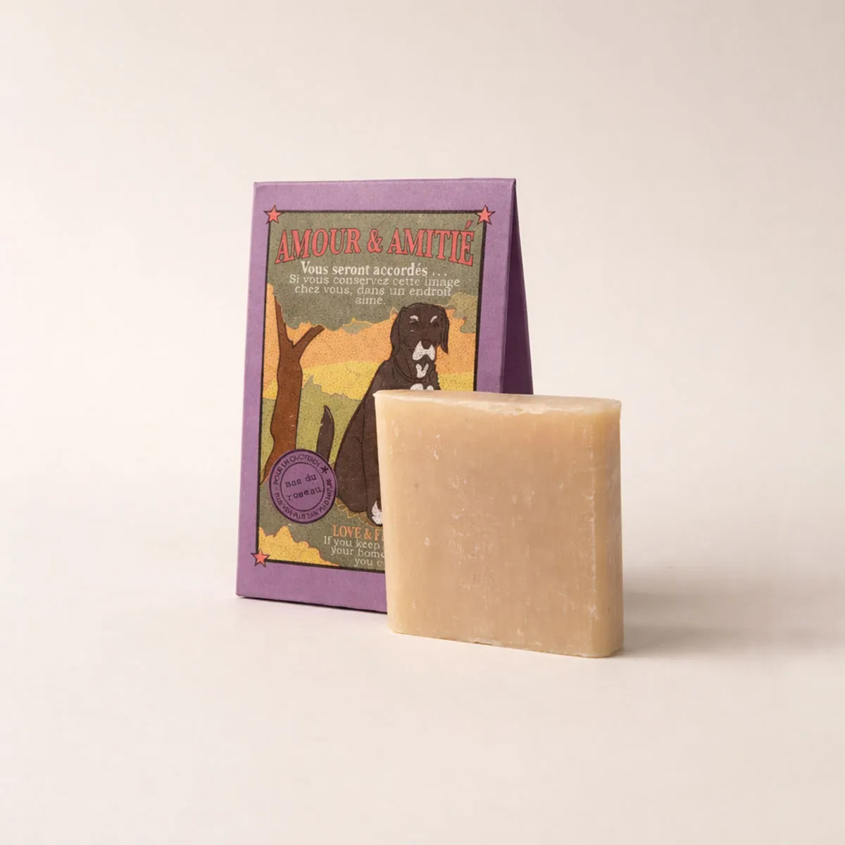 Mas du Roseau Pachamama savon Arche de Noé Chien santal