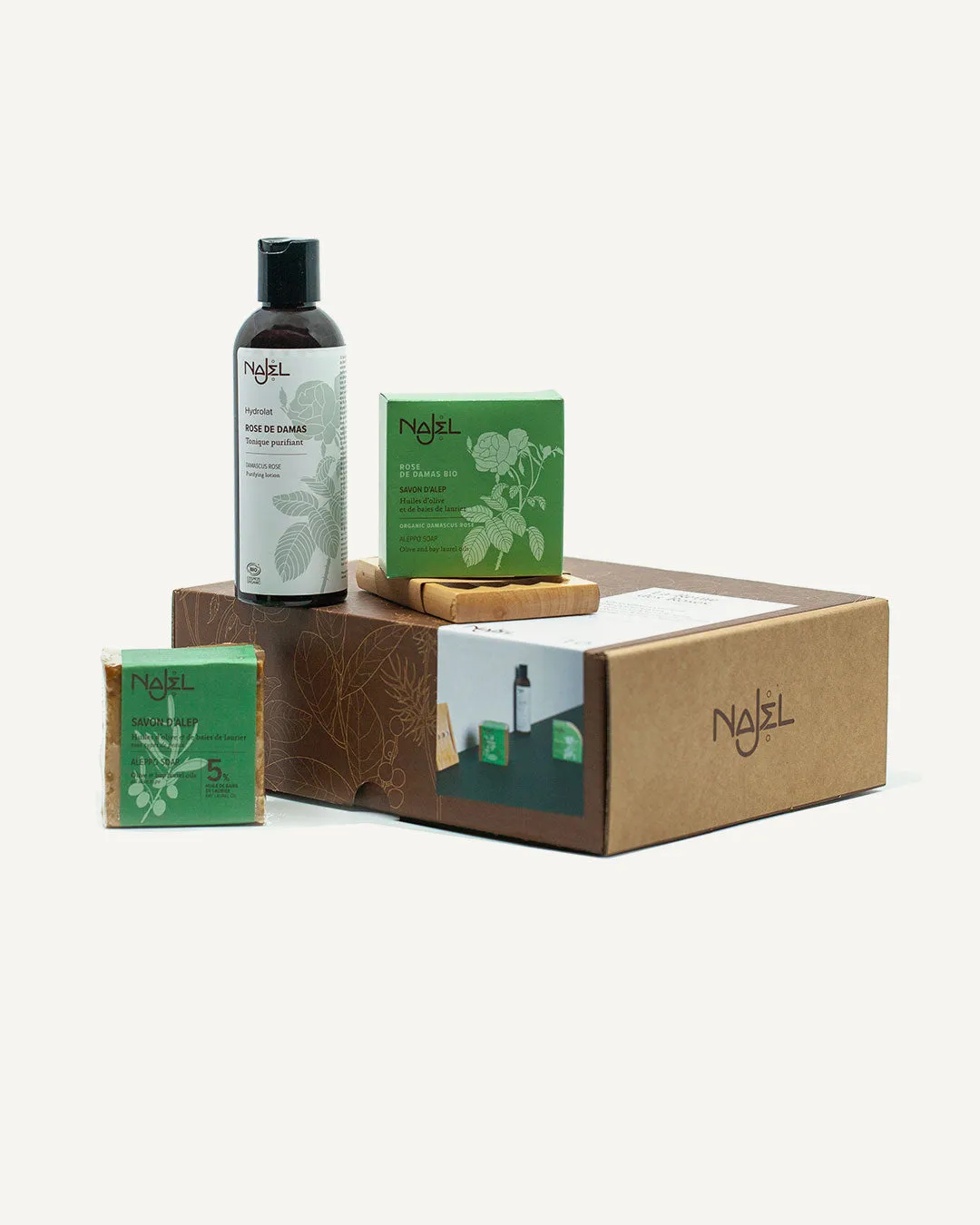 Laboratoire Najjar Reine des Roses coffret rose Damas