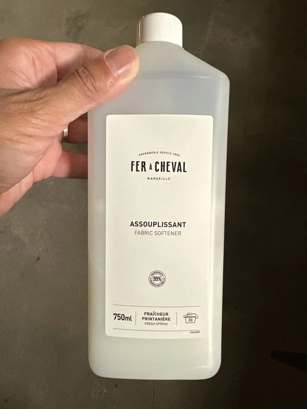 Savonnerie Fer à Cheval Assouplissant soin du linge 750ml fraîcheur
