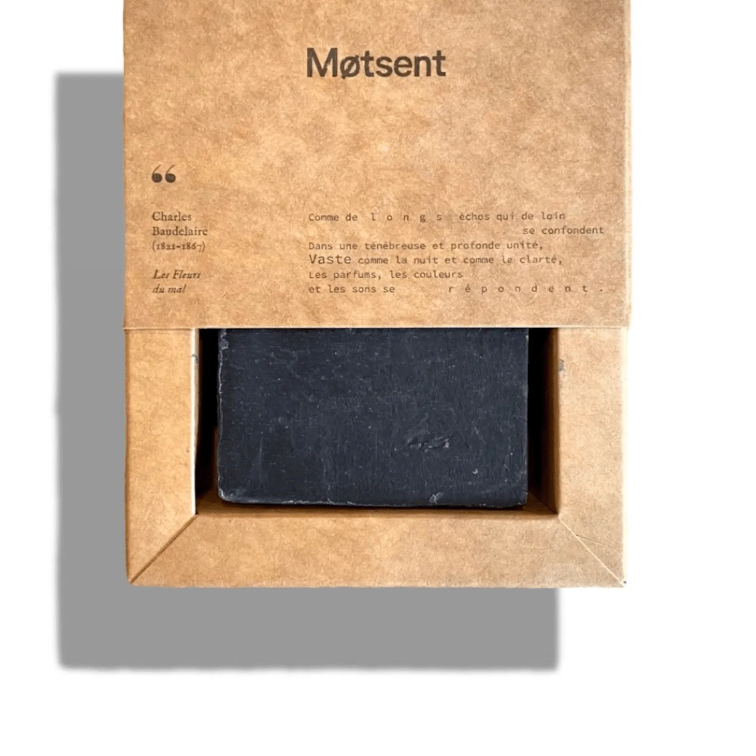 Motsent Charbon Actif savon solide purifiant