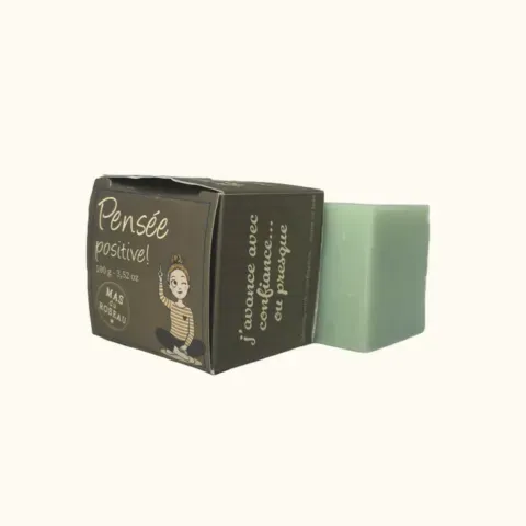 Mas du Roseau Pépites cube savon solide Pensée tilleul 100 g