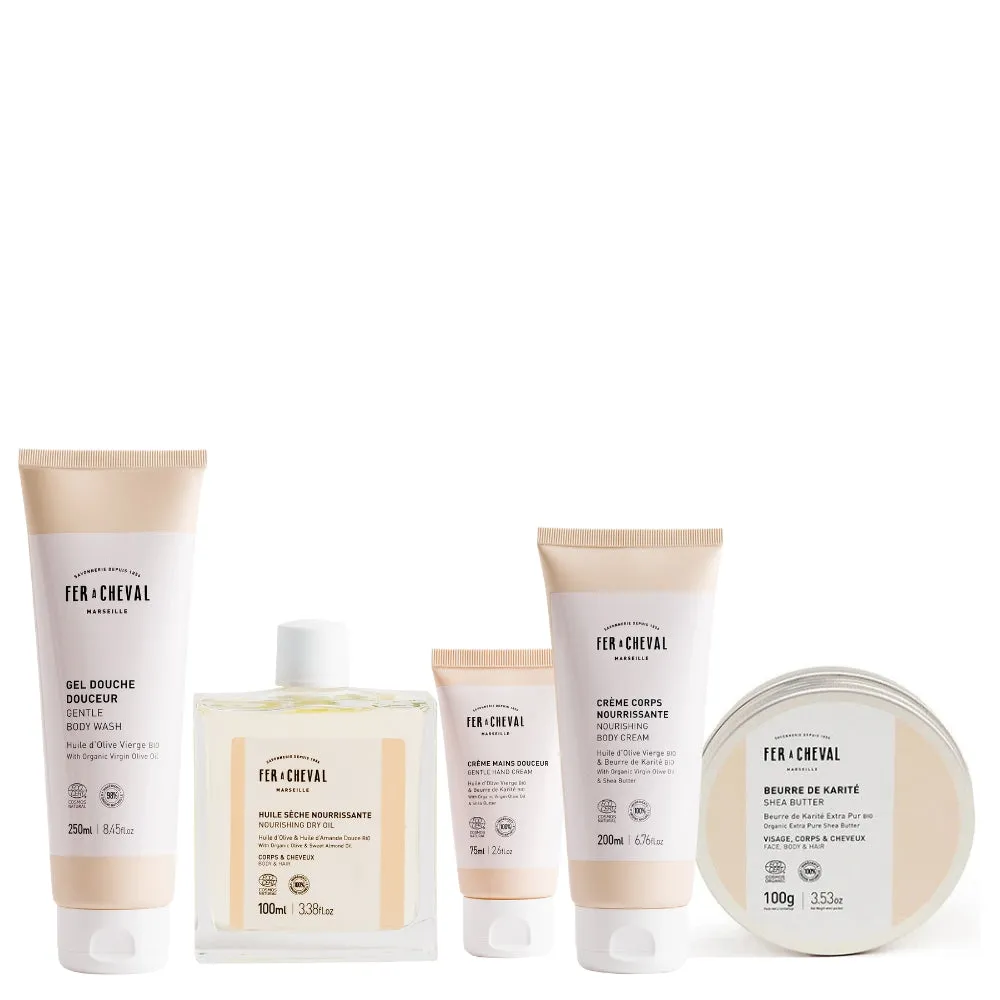 Savonnerie Fer à Cheval Essentiels Peau Douce coffret corps