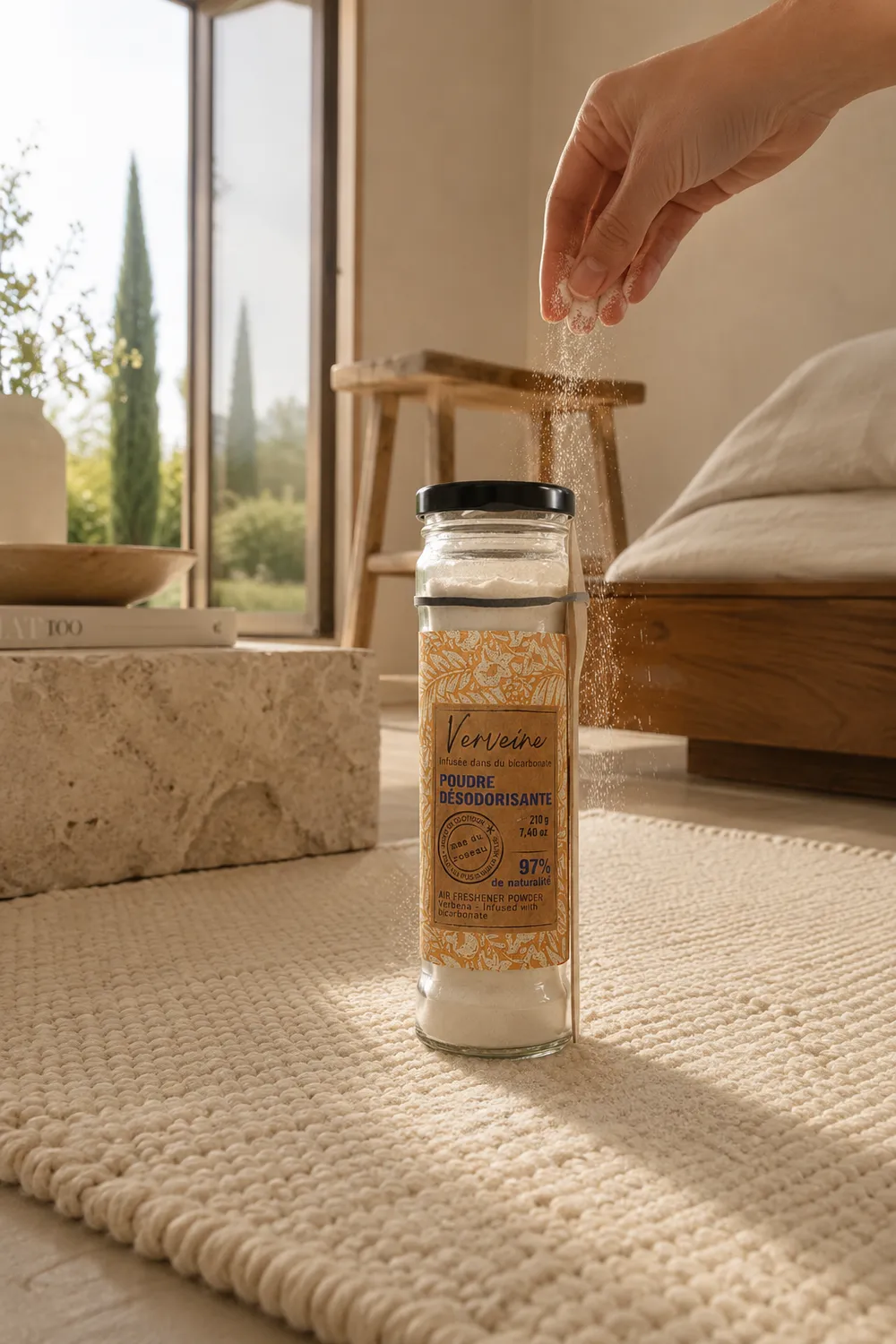 Mas du Roseau Infusions poudre désodorisante verveine