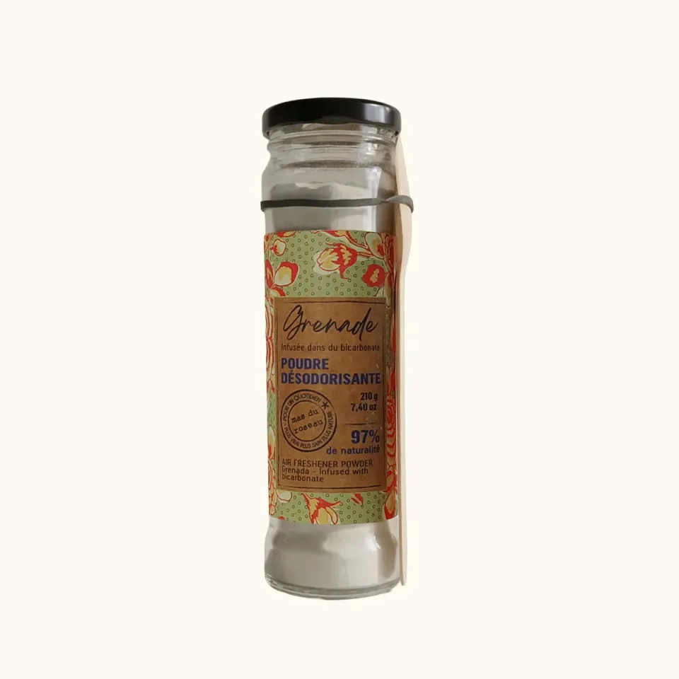 Mas du Roseau Infusions Grenade poudre désodorisante bicarbonate