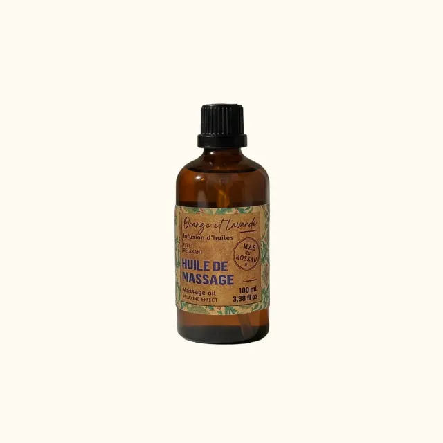 Mas du Roseau Infusions Relaxante huile de massage orange
