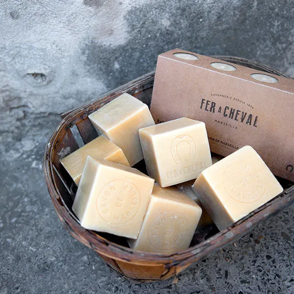 Savonnerie Fer à Cheval Savon de Marseille cube 6x600g végétal