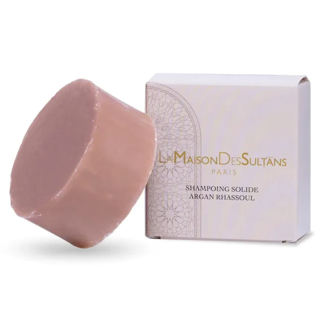 La Maison des Sultans Argan Rhassoul Shampoing Solide 1 Pièce