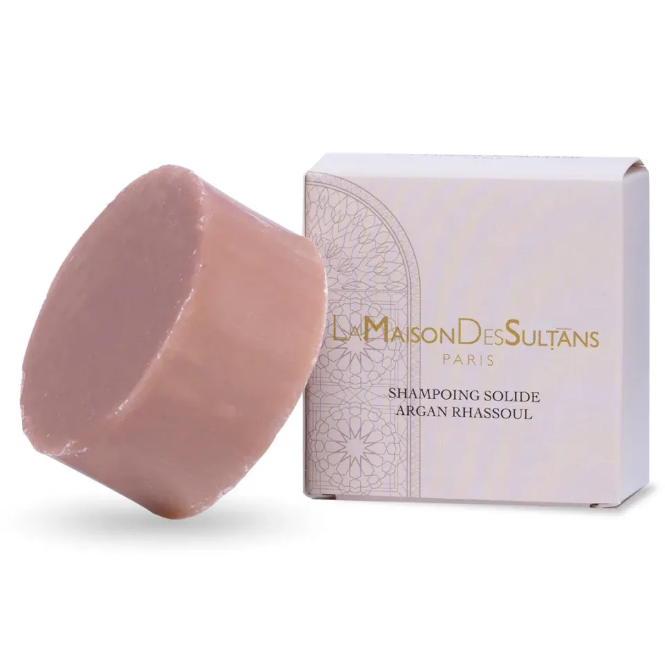 La Maison des Sultans Argan Rhassoul Shampoing Solide 1 Pièce