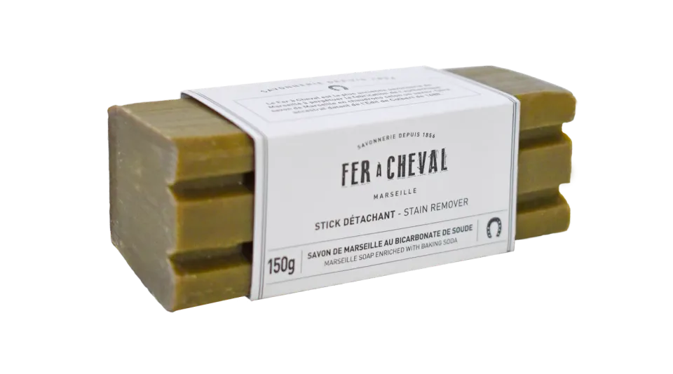 Savonnerie Fer à Cheval Stick Détachant bicarbonate 150g blanc