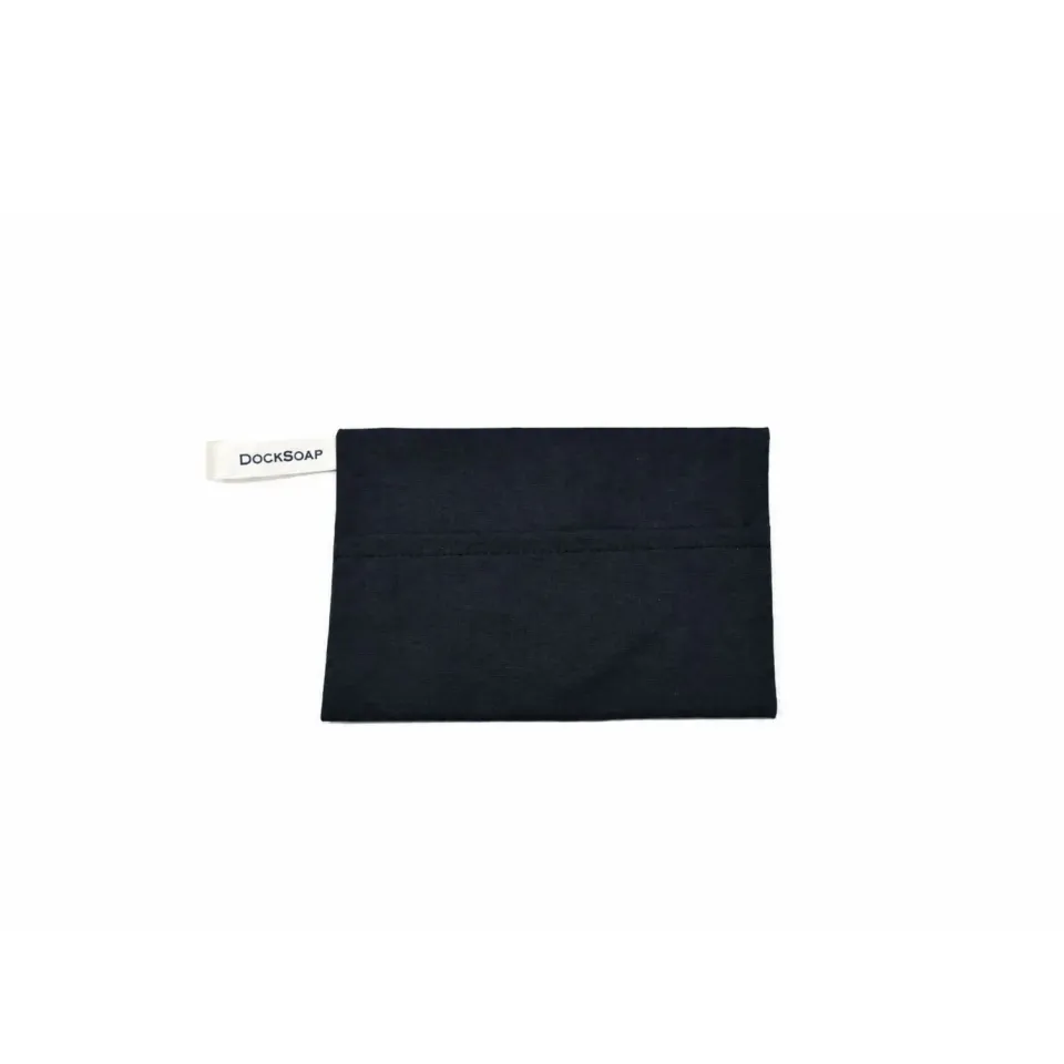 Docksoap pochette textile shampoing solide coton