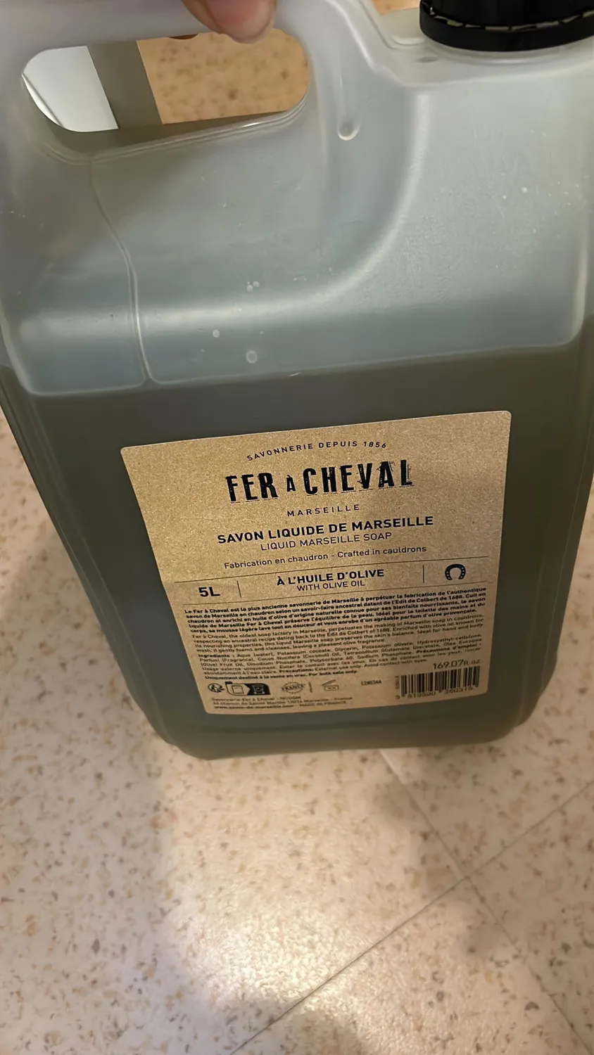 Savonnerie Fer à Cheval Savon Liquide de Marseille olive 500ml