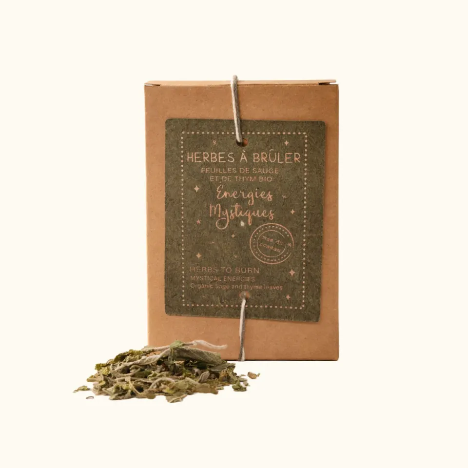 Mas du Roseau Pachamama sauge thym bio herbes à brûler