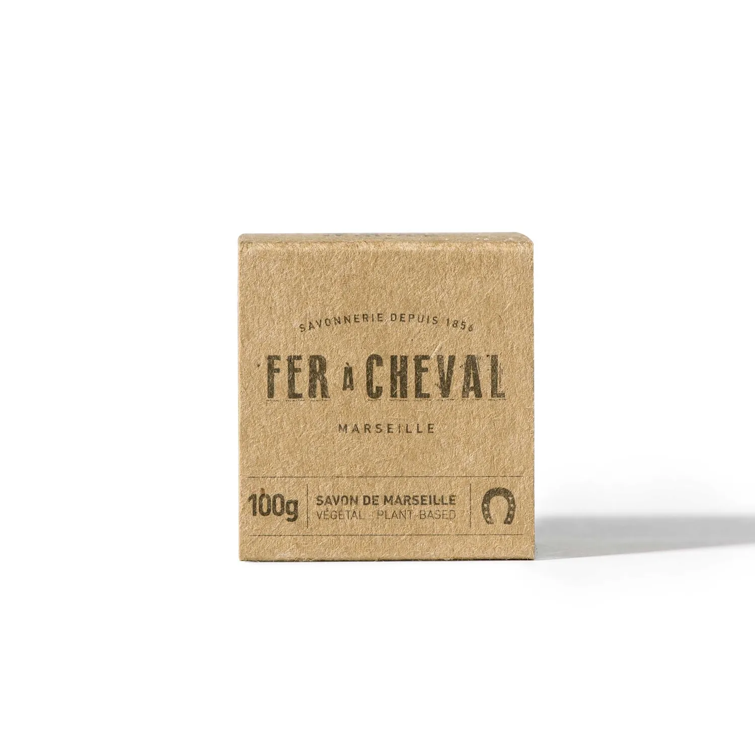 Fer à Cheval Savon de Marseille Cube Végétal 100g sans parfum
