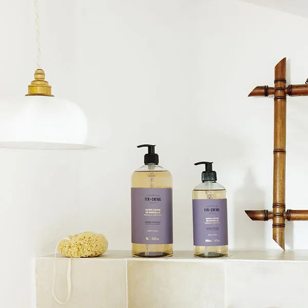 Fer à Cheval Lavande Vivifiante savon liquide 1L parfum lavande