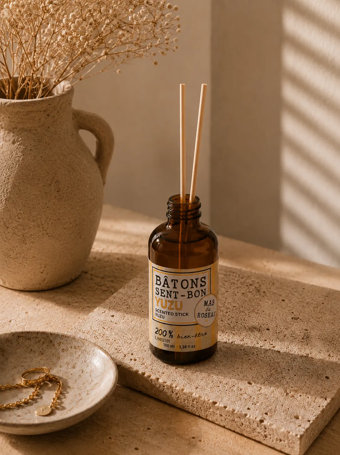 Mas du Roseau Philosophie Yuzu bâton sent-bon citronné