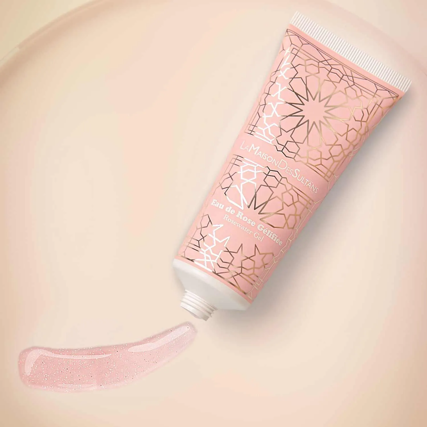 La Maison des Sultans Eau de Rose gel tonique visage rose Damas