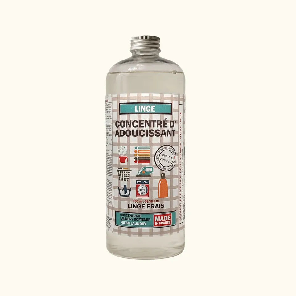 Mas du Roseau Éco & Bô Concentré d'Adoucissant Linge Frais