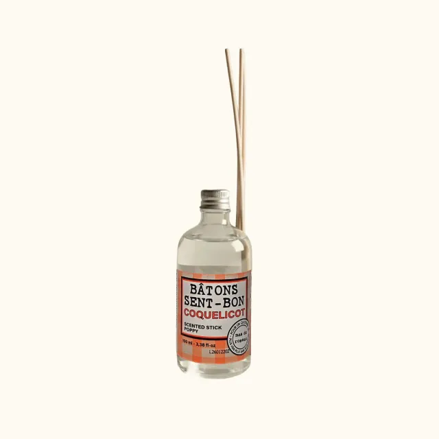 Mas du Roseau Philosophie Coquelicot diffuseur bâtons floral
