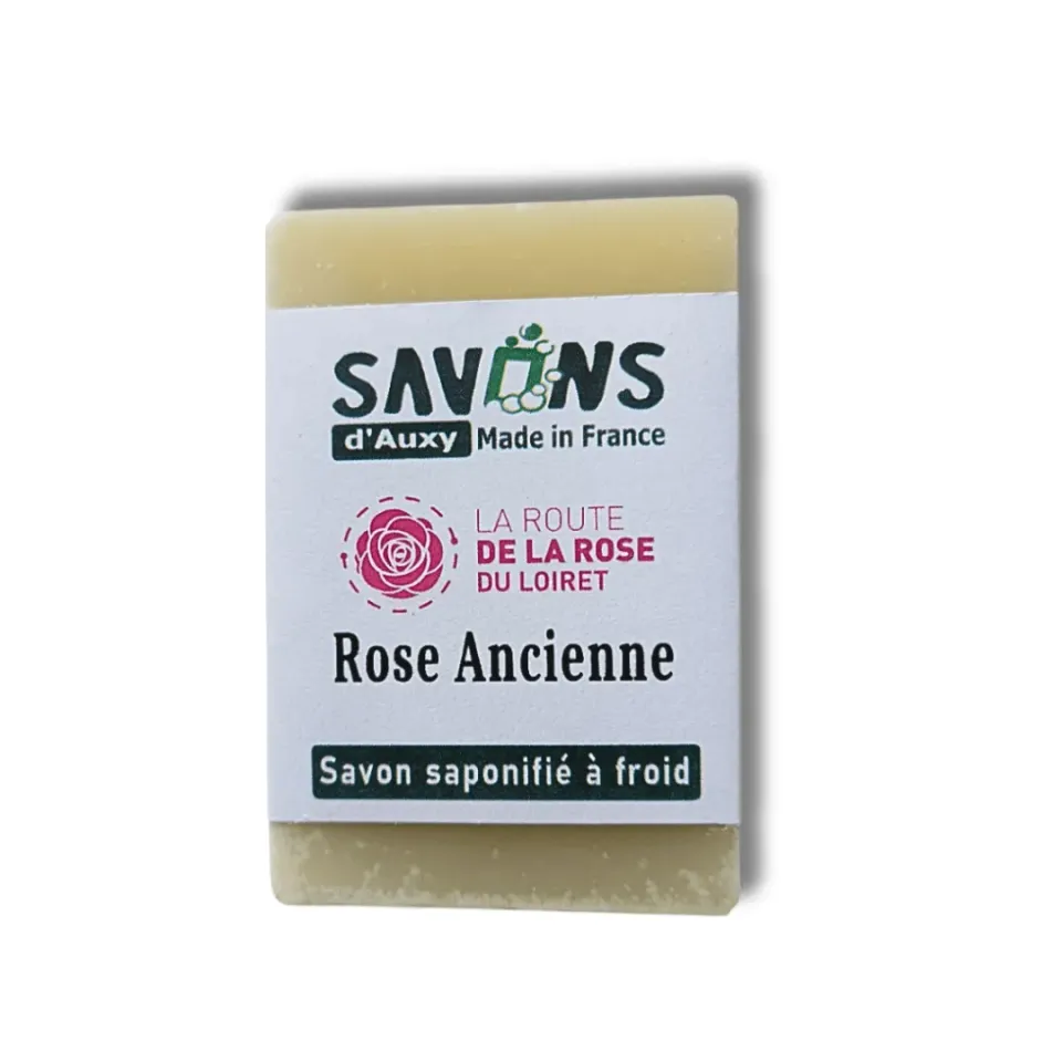 Savons d'Auxy Rose Ancienne savon solide 100 g parfum rose